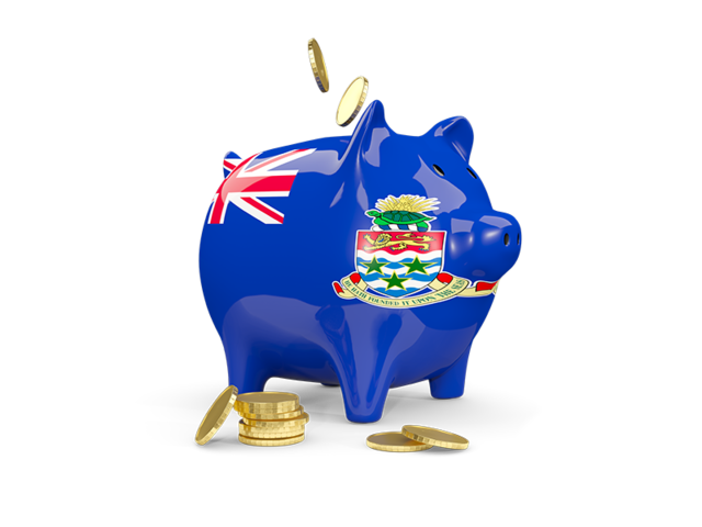 Piggy bank. Download flag icon of Cayman Islands at PNG format