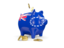 Cook Islands. Piggy bank. Download icon.