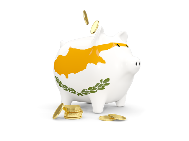 Piggy bank. Download flag icon of Cyprus at PNG format