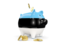 Estonia. Piggy bank. Download icon.