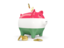 Hungary. Piggy bank. Download icon.