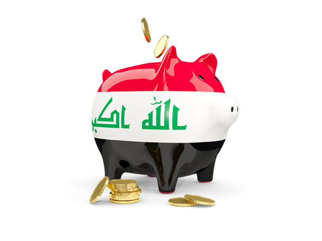 Piggy bank. Download flag icon of Iraq at PNG format