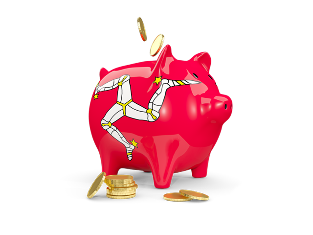 Piggy bank. Download flag icon of Isle of Man at PNG format