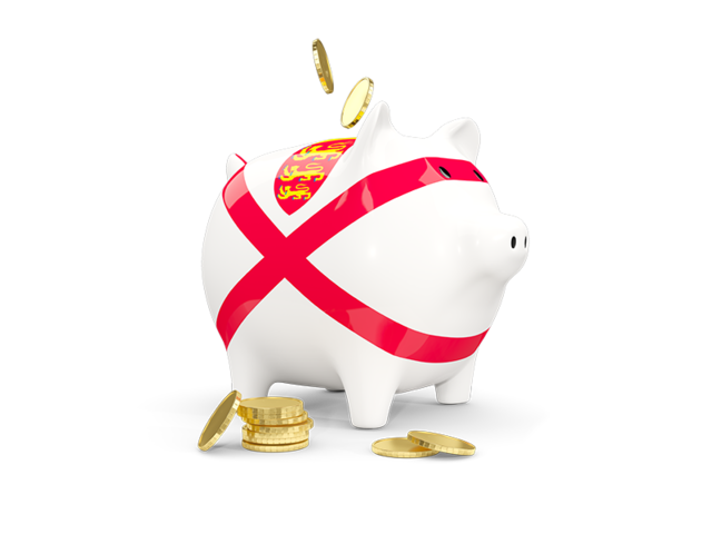 Piggy bank. Download flag icon of Jersey at PNG format