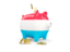 Luxembourg. Piggy bank. Download icon.