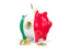 Mexico. Piggy bank. Download icon.