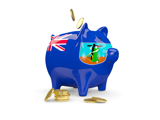 Piggy bank. Download flag icon of Montserrat at PNG format