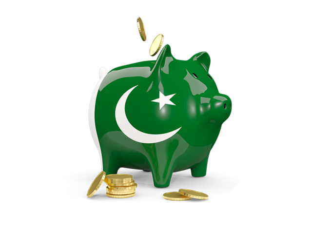 Piggy bank. Download flag icon of Pakistan at PNG format