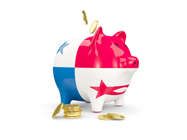 Piggy bank. Download flag icon of Panama at PNG format