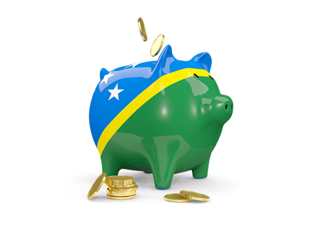 Piggy bank. Download flag icon of Solomon Islands at PNG format