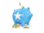 Somalia. Piggy bank. Download icon.
