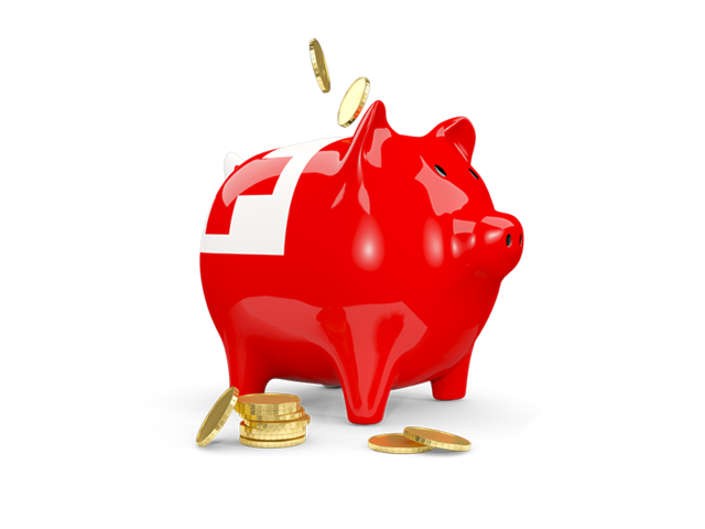 Piggy bank. Download flag icon of Tonga at PNG format