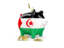 Western Sahara. Piggy bank. Download icon.