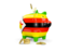 Zimbabwe. Piggy bank. Download icon.