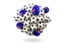 Австралийский Союз. Куча футбольных мячей. Скачать иконку.