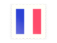 Mayotte. Postage stamp icon. Download icon.