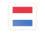 Netherlands. Postage stamp icon. Download icon.