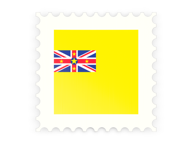 Postage stamp icon. Download flag icon of Niue at PNG format