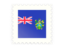 Pitcairn Islands. Postage stamp icon. Download icon.