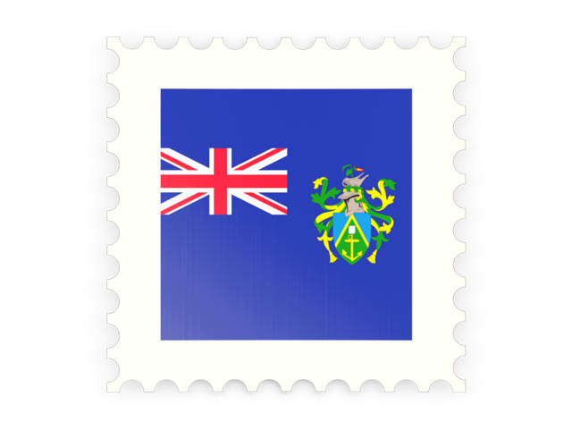 Postage stamp icon. Download flag icon of Pitcairn Islands at PNG format