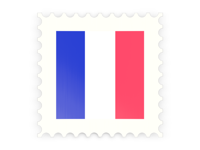 Postage stamp icon. Download flag icon of Reunion at PNG format