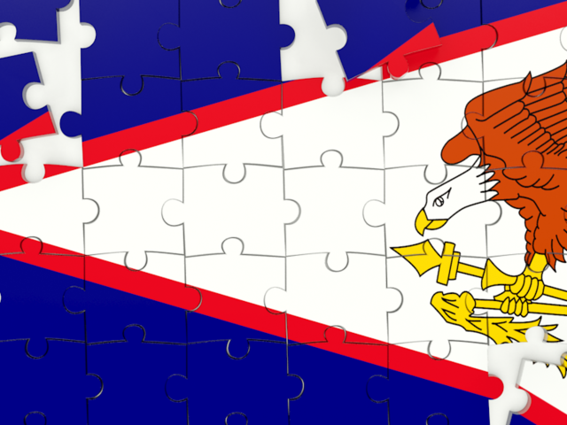 Puzzle. Download flag icon of American Samoa at PNG format