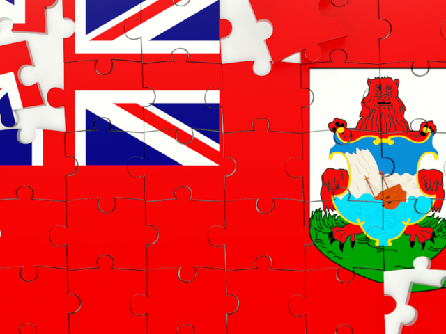 Puzzle. Download flag icon of Bermuda at PNG format