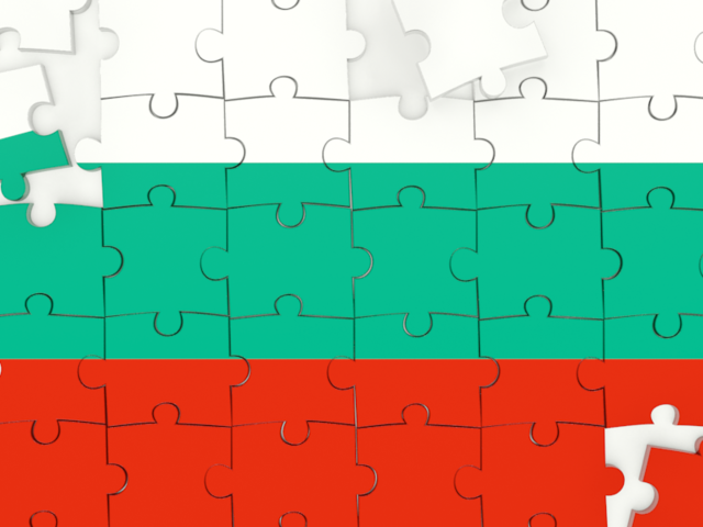 Puzzle. Download flag icon of Bulgaria at PNG format