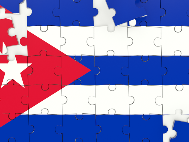 Puzzle. Download flag icon of Cuba at PNG format