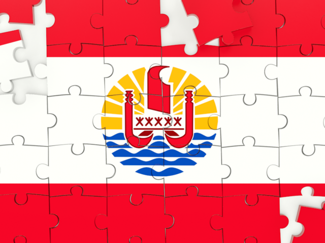 Puzzle. Download flag icon of French Polynesia at PNG format
