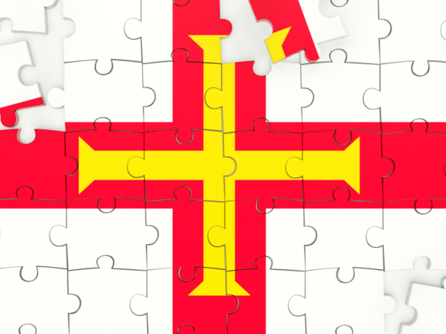 Puzzle. Download flag icon of Guernsey at PNG format