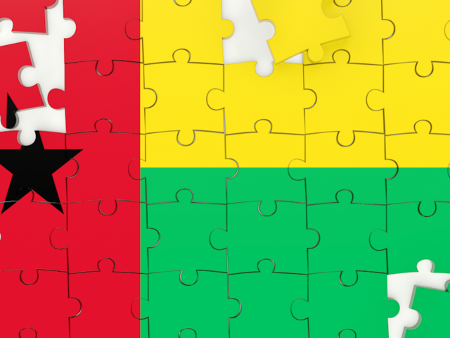 Puzzle. Download flag icon of Guinea-Bissau at PNG format