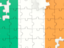 Ireland. Puzzle. Download icon.