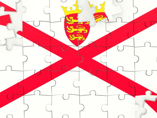 Puzzle. Download flag icon of Jersey at PNG format
