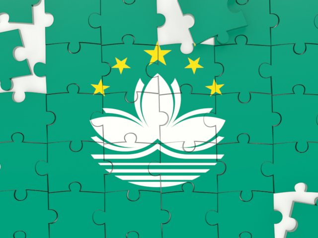 Puzzle. Download flag icon of Macao at PNG format