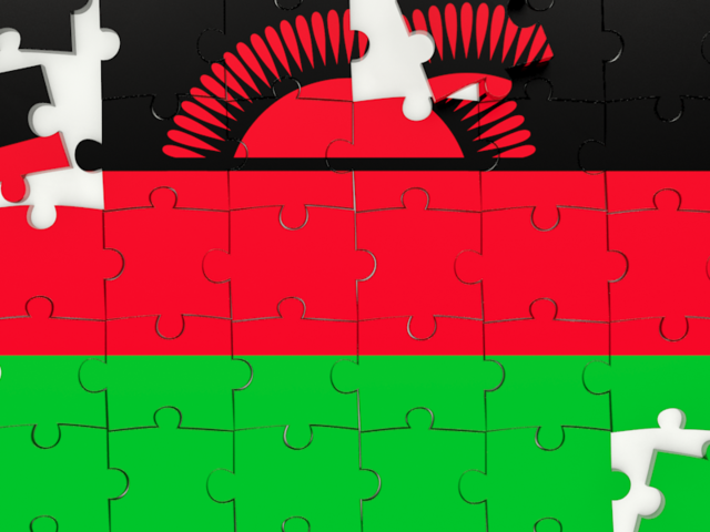 Puzzle. Download flag icon of Malawi at PNG format