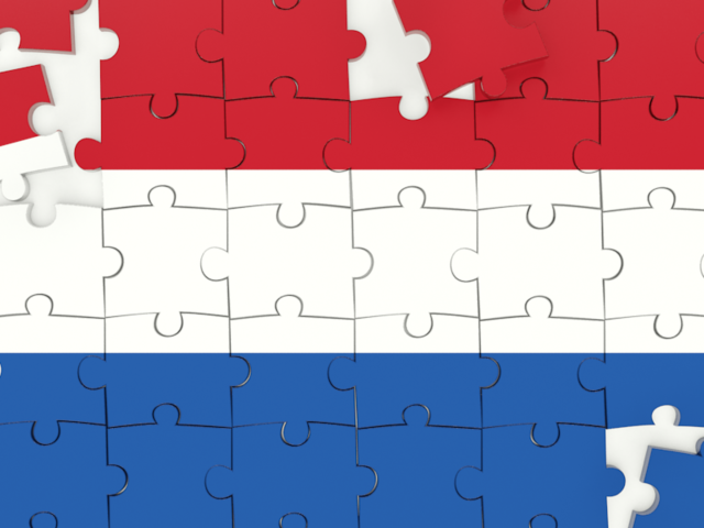 Puzzle. Download flag icon of Netherlands at PNG format