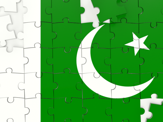 Puzzle. Download flag icon of Pakistan at PNG format