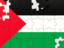 Palestinian territories. Puzzle. Download icon.