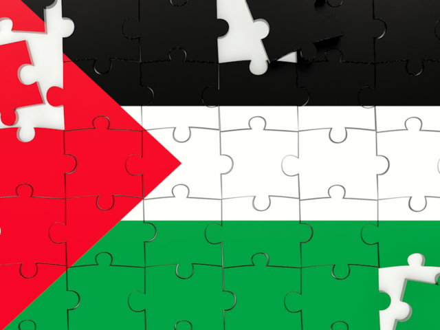 Puzzle. Download flag icon of Palestinian territories at PNG format