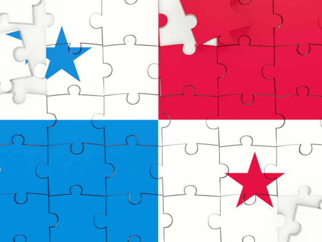 Puzzle. Download flag icon of Panama at PNG format