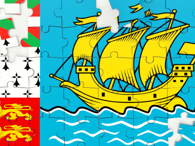 Puzzle. Download flag icon of Saint Pierre and Miquelon at PNG format