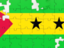 Sao Tome and Principe. Puzzle. Download icon.