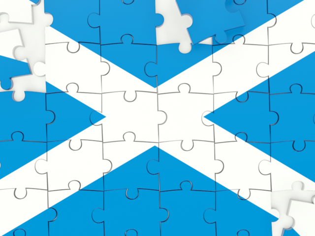 Puzzle. Download flag icon of Scotland at PNG format