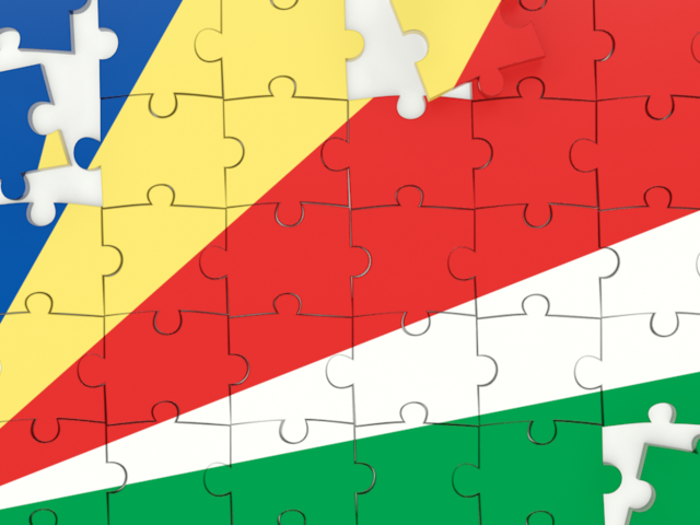 Puzzle. Download flag icon of Seychelles at PNG format