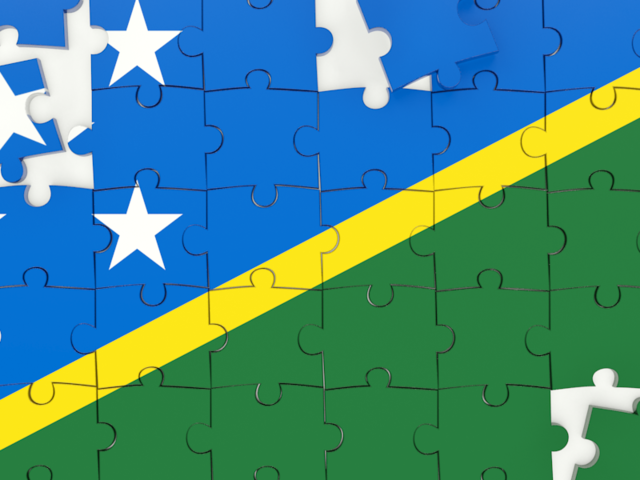 Puzzle. Download flag icon of Solomon Islands at PNG format