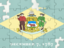 Flag of state of Delaware. Puzzle. Download icon