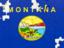 Flag of state of Montana. Puzzle. Download icon