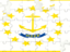 Flag of state of Rhode Island. Puzzle. Download icon