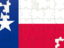 Flag of state of Texas. Puzzle. Download icon